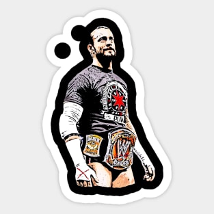 CM Punk  Provocateur Sticker